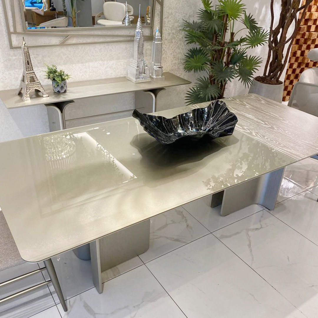 Mesa Crisantemo Champagne - Imagen 2